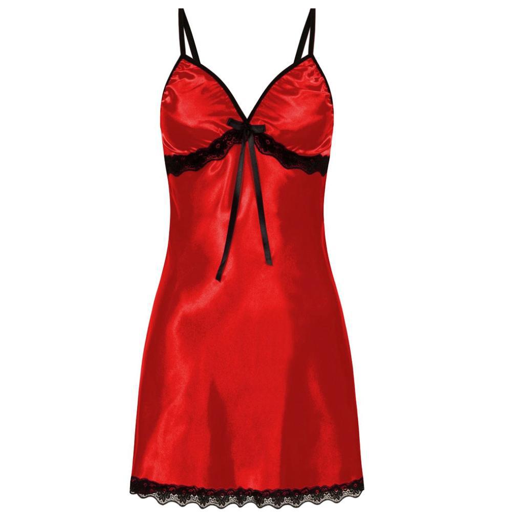 Christmas Satin Nightdress