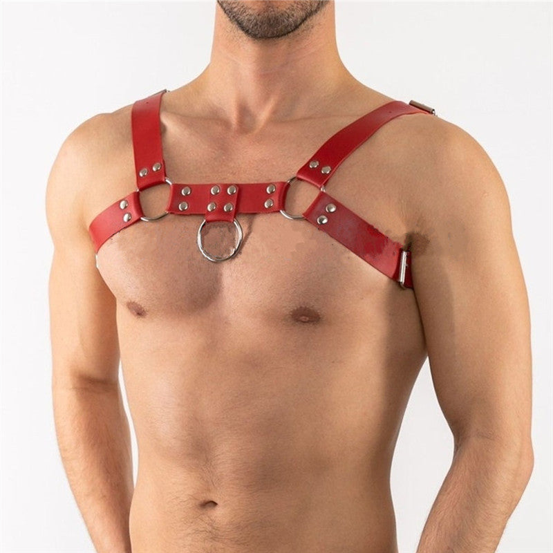 Studded Chest Harness